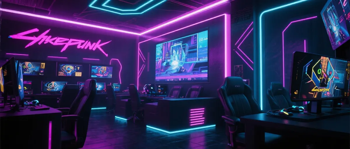 电竞主题视觉海报